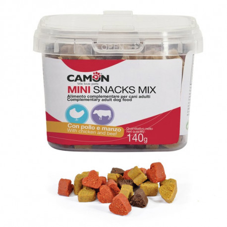 Camon Mini Snack Micro Hearts pre psov 140g Camon - 1