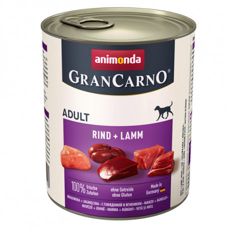 Animonda Gran Carno Adult - Hovädzie a jahňacie 800g Animonda - 1
