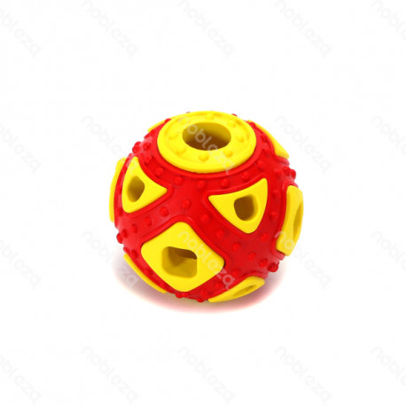 Gumená lopta pre psa Nobleza Mask 6,4cm Nobleza - 2