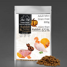 Fresh Farm GF Natural Dog Food Adult Mini - Rabbit & Turkey 800g Fresh Farm - 1