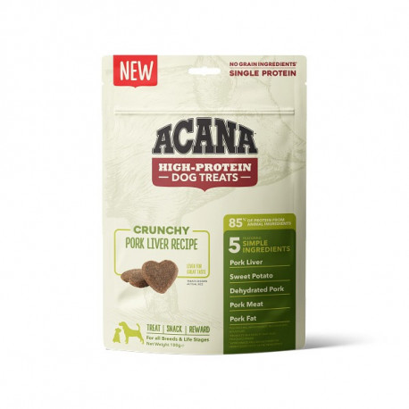 ACANA High-Protein Treats Crunchy Pork liver 100g Acana - 1