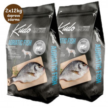 Kudo Dog LG Adult Medium&Maxi Adriatic Fish 3kg Kudo - 3