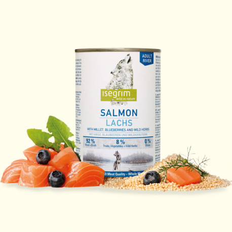 Isegrim Dog Adult Salmon + Millet, Blueberries & Wild Herbs 400g Isegrim - 1