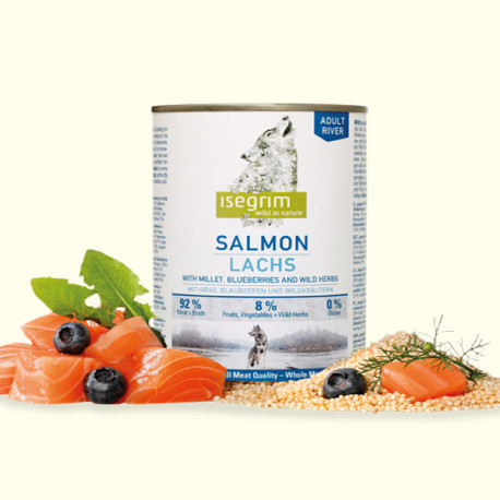 Isegrim Dog Adult Salmon + Millet, Blueberries & Wild Herbs 400g Isegrim - 2