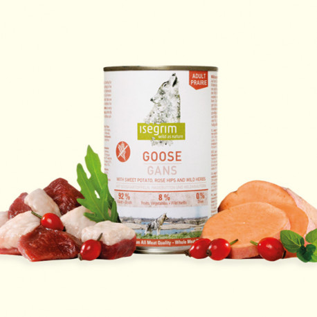 Isegrim Dog Adult Goose + Sweet Potato, Rose Hip & Herbs 400g Isegrim - 1