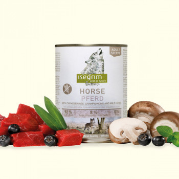 Isegrim Dog Adult Horse + Chokeberries, Champignons & Wild Herbs 400g Isegrim - 2