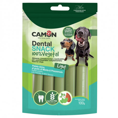 Camon Dental Snack Dog Vegetal Sticks - Bataty a mäta 100g Camon - 1