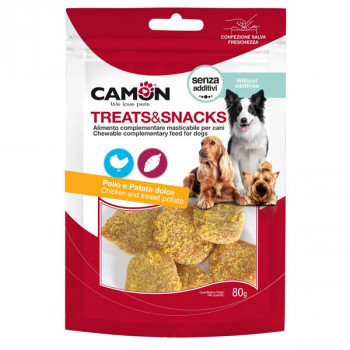Camon Treats&Snacks Dog - Kuracie nugetky s batatmi 80g Camon - 1