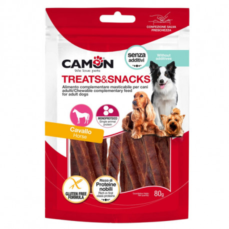 Camon Treats&Snacks Dog - Pásiky z konského mäsa 80g Camon - 1