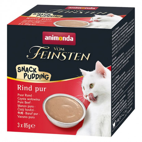 Animonda Vom Feinsten Cat Snack - Hovädzí puding 3x85g Animonda - 1