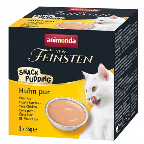 Animonda Vom Feinsten Cat Snack - Kurací puding 3x85g Animonda - 1