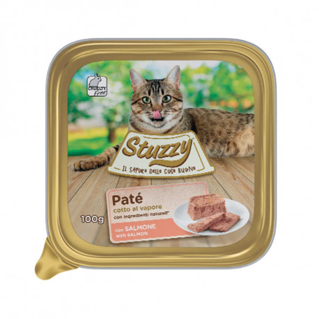 Stuzzy Cat Paté Adult s lososom 100g Agras Delic - 1
