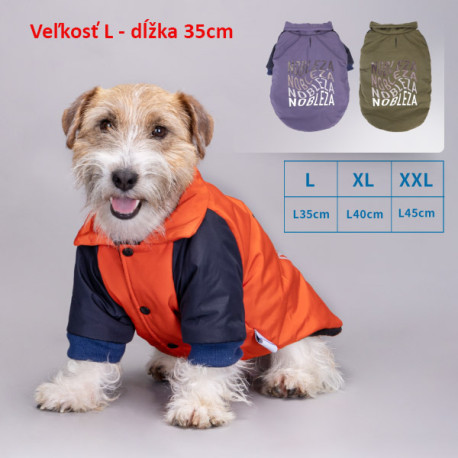Kabát pre psa Nobleza Contrast L 35cm Nobleza - 1