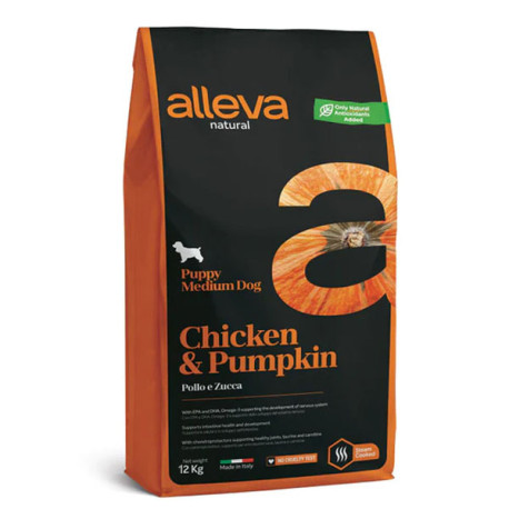 copy of Alleva Natural Dog Puppy All Breeds Lamb & Pumpkin 2kg Diusapet - 2
