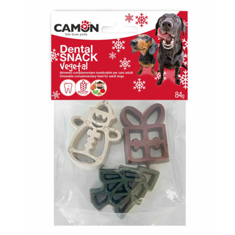 Camon Dental Xmas Dog Vegetal - Spirits 84g Camon - 1