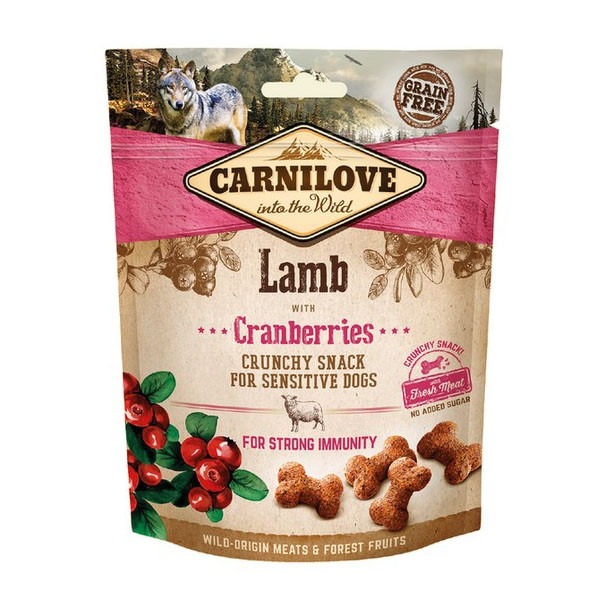 Carnilove Dog Crunchy Lamb with Cranberries 200g Carnilove - 1