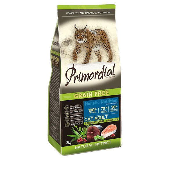 Primordial GF Cat Adult - Losos a tuniak 2kg MisterPet - 1