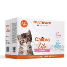 Calibra Cat Life Kitten Multipack in gravy 12x85g Calibra - 1