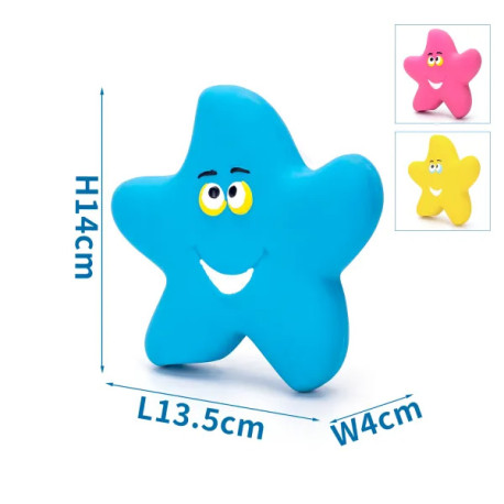Star-shaped Latex Toy for dog Nobleza 14cm Nobleza - 1