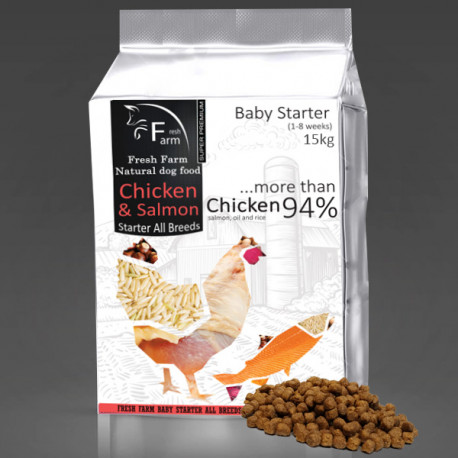 Fresh Farm Baby Starter All Breeds - Chicken & Salmon 800g Fresh Farm - 4