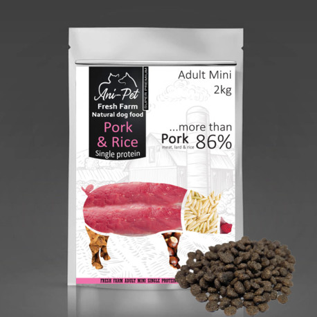 Fresh Farm Adult Mini Single Protein - Pork & Rice 800g Fresh Farm - 2