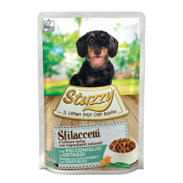 Stuzzy Dog Speciality - Králik so zeleninou 100g Agras Delic - 1