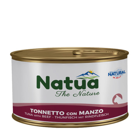 Natua Cat Adult - Filety z tuniaka a hovädzie 85g Natua - 1