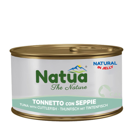 Natua Cat Adult - Filety z tuniaka a sépia 85g Natua - 1
