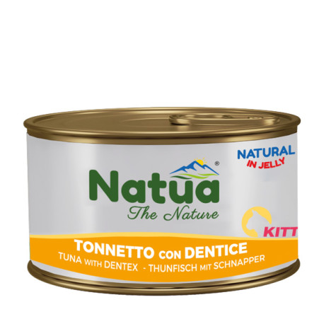 Natua Cat Kitten - Filety z tuniaka a zubatica 85g Natua - 1