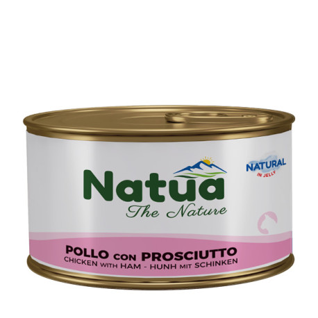 Natua Cat Adult - Kuracie filety a šunka 85g Natua - 1
